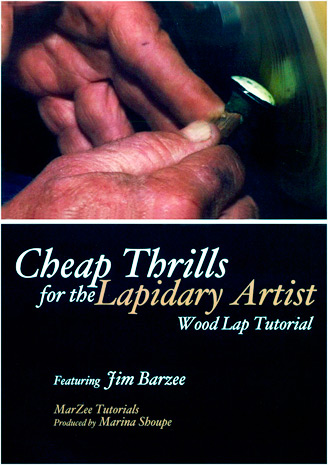 Cheap Thrills For The Lapidary Artist, Wood Lap Tutorial on DVD